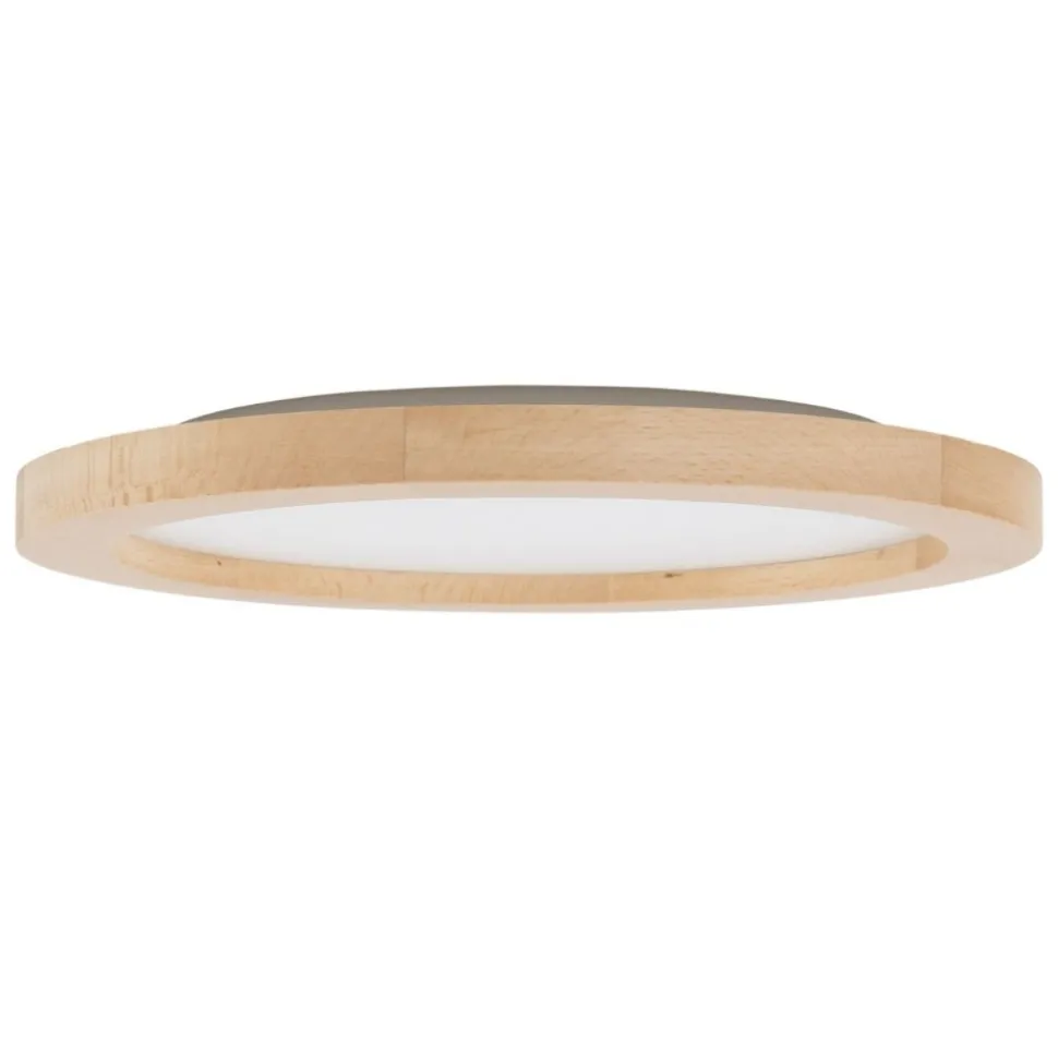 Lampa sufitowa AQUA WOOD buk 32.5 cm 1xLED