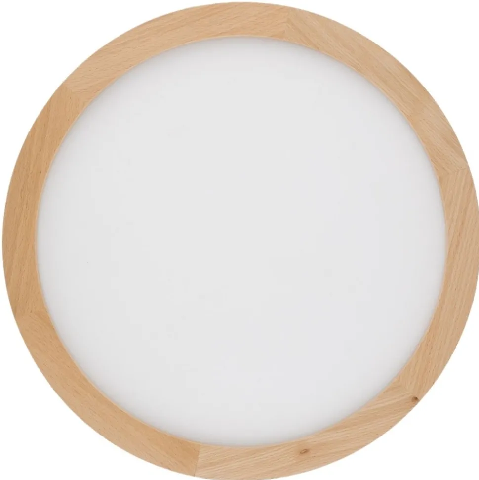 Lampa sufitowa AQUA WOOD buk 42.5 cm 1xLED