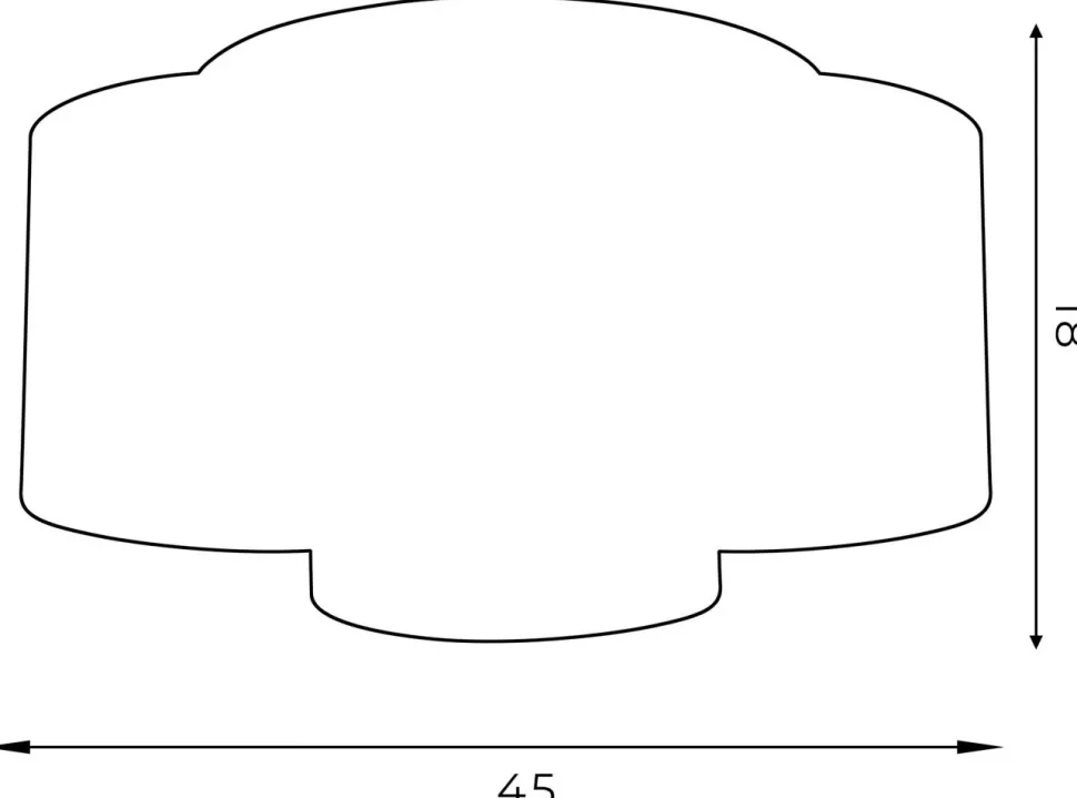 Lampa Sufitowa ARDEN Czarny Złoty Abażur 3xE27