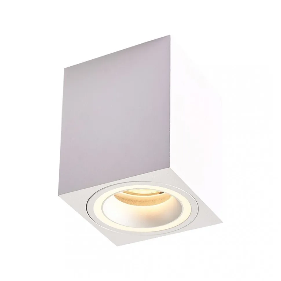 Lampa Sufitowa BIMA RING Biały 1xGU10 8cm