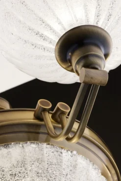 Lampa sufitowa CARMEN mosiądz patynowany 6xE27