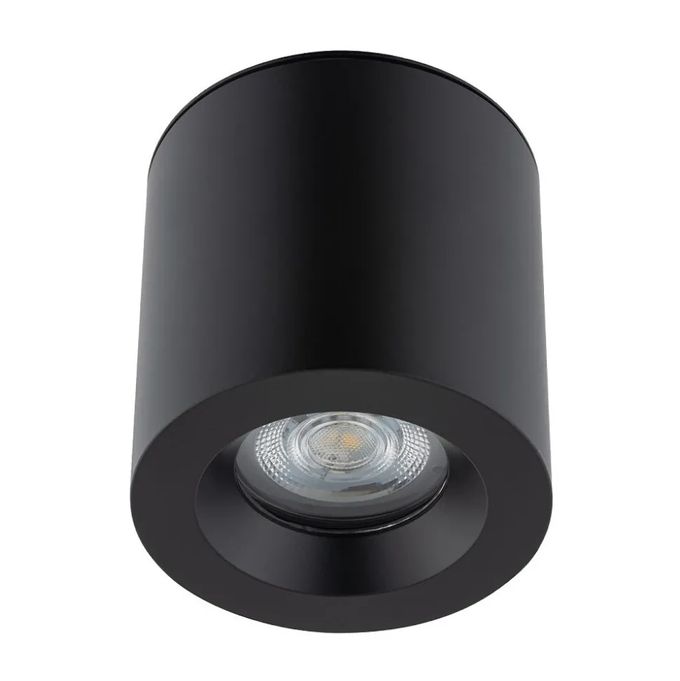 Lampa Sufitowa CEARA Czarny 1xGU10 IP44