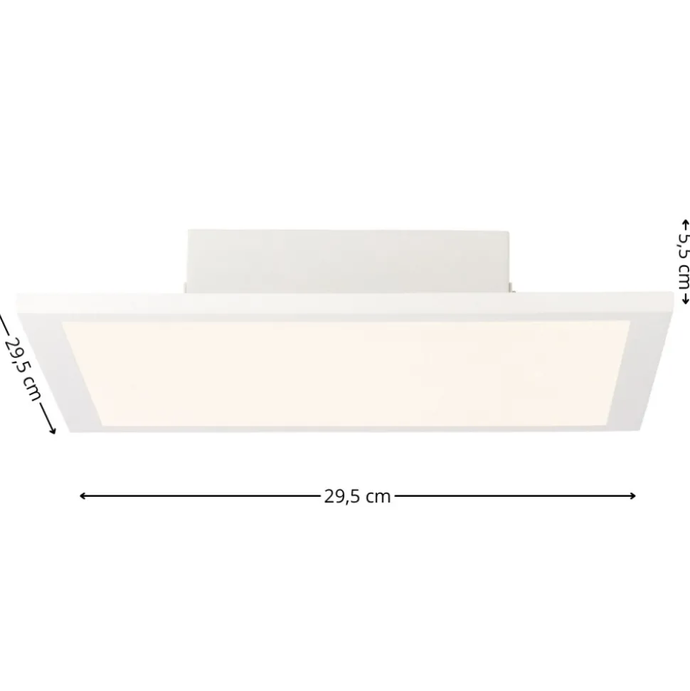 Lampa sufitowa CHARLA biała 1xLED 18W