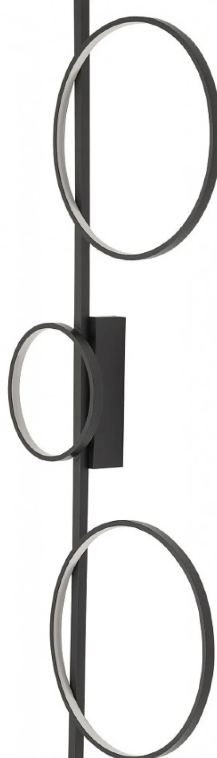 Lampa Sufitowa CIRCOLO Czarny 33W LED 4000K 18,30cm