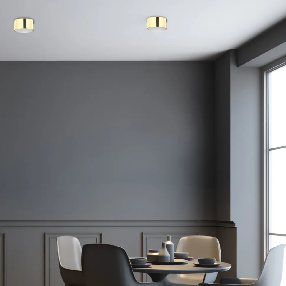 Lampa Sufitowa DALLAS Złoty 1xGX53