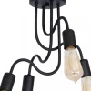 Lampa Sufitowa DOW Czarny 4xE27