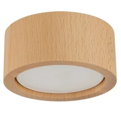 Lampa sufitowa EVE WOOD buk 1xGX53