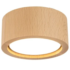 Lampa sufitowa EVE WOOD buk 1xGX53