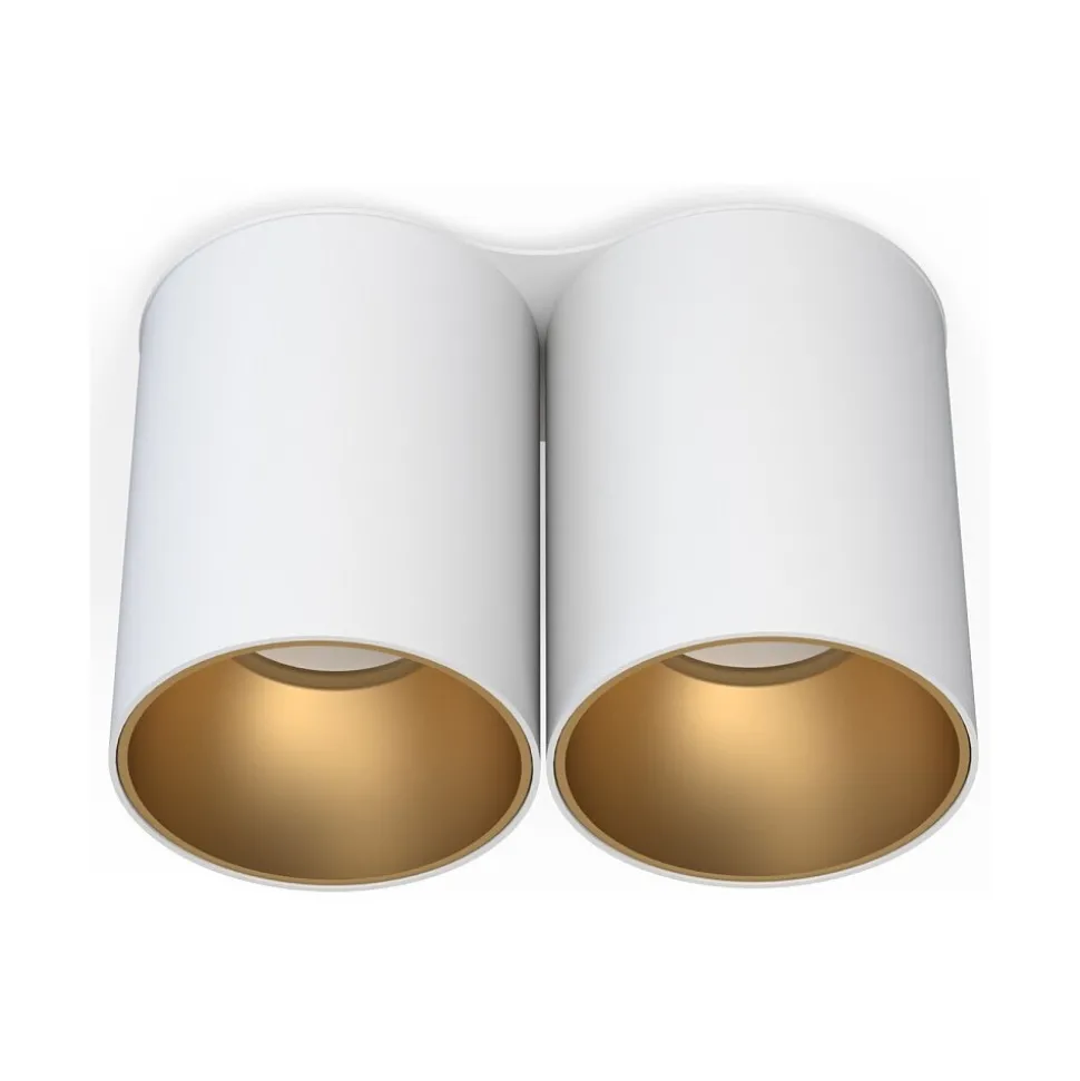 Lampa Sufitowa EYE TONE Biały Złoty 2xGU10 IP20