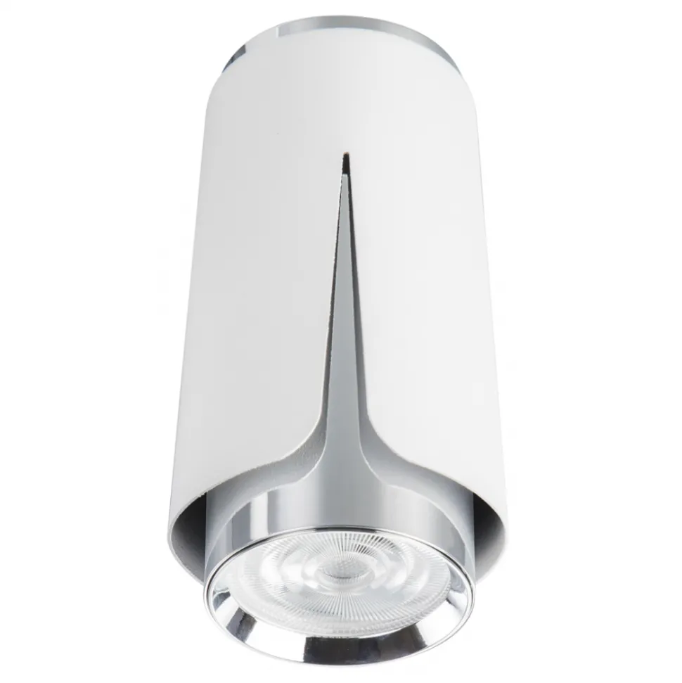 Lampa Sufitowa FLOWER Biały Srebrny 1xGU10
