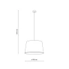 Lampa sufitowa FORMO czarna 1xE27