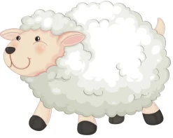 Lampa Sufitowa FUN Różowy 3xGU10 Owca