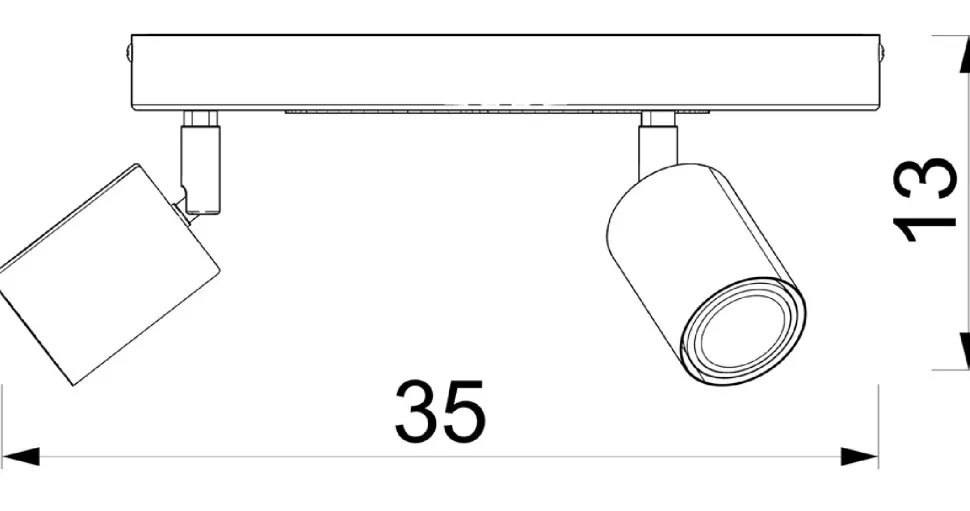 Lampa Sufitowa FUN Różowy 3xGU10 Serce