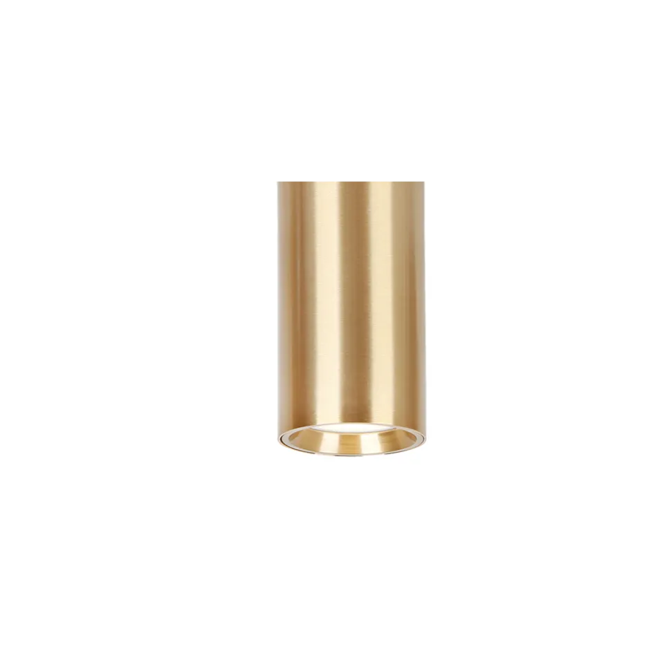 Lampa Sufitowa GENESIS Tuba Złoty 1xGU10 6,3x20cm