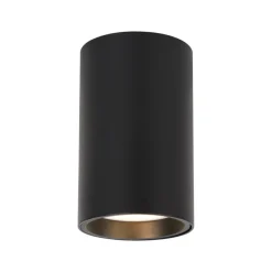 Lampa Sufitowa GENESIS Tuba Czarny 1xGU10 6,3x10cm