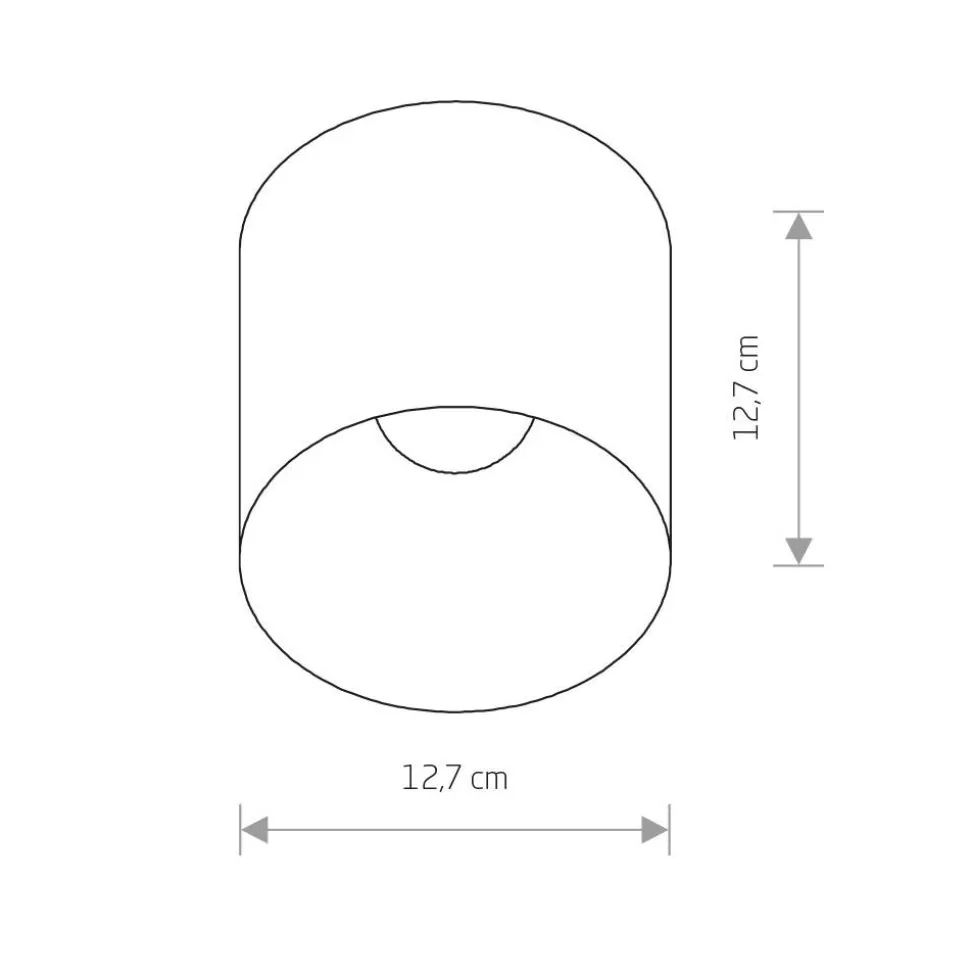 Lampa sufitowa HALO biała 1xGU10