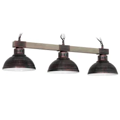 Lampa sufitowa industrialna Hakon brąz