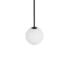 Lampa sufitowa KIER M czarna 1xG9