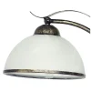 Lampa Sufitowa KORFU Brązowy Złoty Szklany Klosz 3xE27