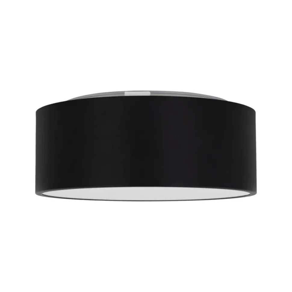 Lampa sufitowa LIVO S czarna 2xE27 IP54