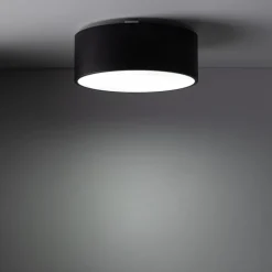 Lampa sufitowa LIVO S czarna 2xE27 IP54