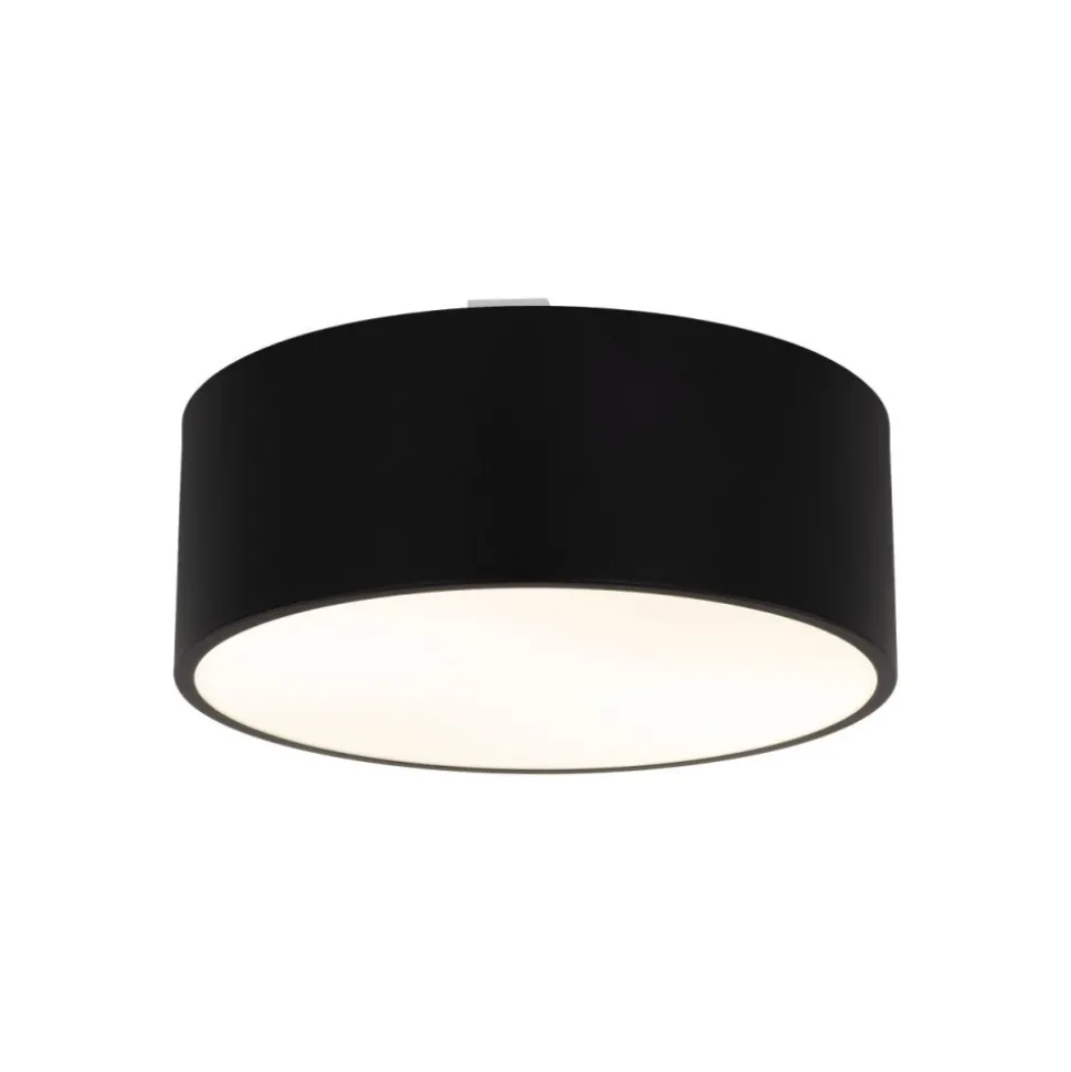 Lampa sufitowa LIVO S czarna 2xE27 IP54