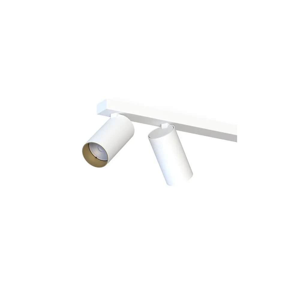 Lampa sufitowa MONO biały/złoty 3xGU10