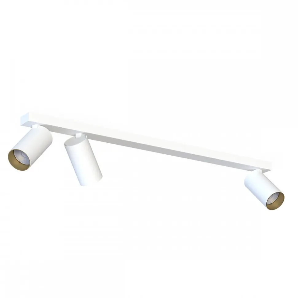 Lampa sufitowa MONO biały/złoty 3xGU10