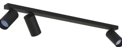 Lampa sufitowa MONO czarna 3xGU10
