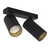 Lampa sufitowa MONO czarna/złota 2xGU10