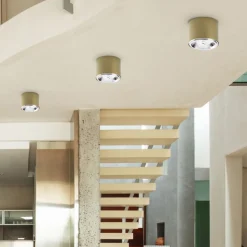 Lampa Sufitowa MORIS Złoty 1xGU10/AR111