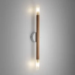 Lampa Sufitowa NOBLE Biały Brązowy 2xG9