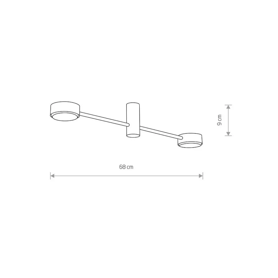 Lampa Sufitowa ORBIT Biały 2xGX53