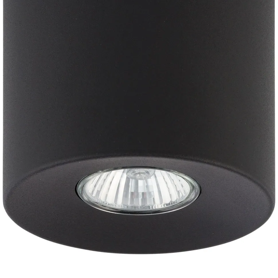Lampa Sufitowa ORION Czarny 1xGU10 12,5cm