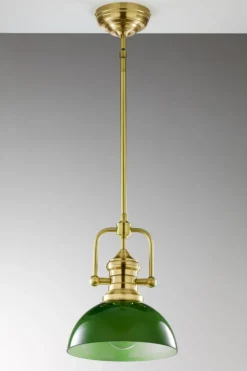 Lampa sufitowa PLATINO mosiądz 1xE27