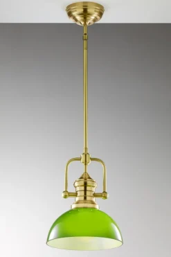Lampa sufitowa PLATINO mosiądz 1xE27