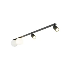 Lampa sufitowa podtynkowa Spot VOX czarna 2xG9 2xGU10