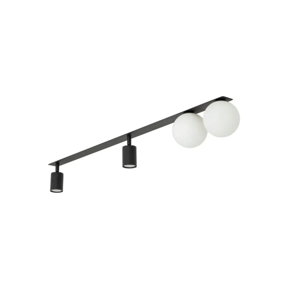 Lampa sufitowa podtynkowa Spot VOX czarna 2xG9 2xGU10