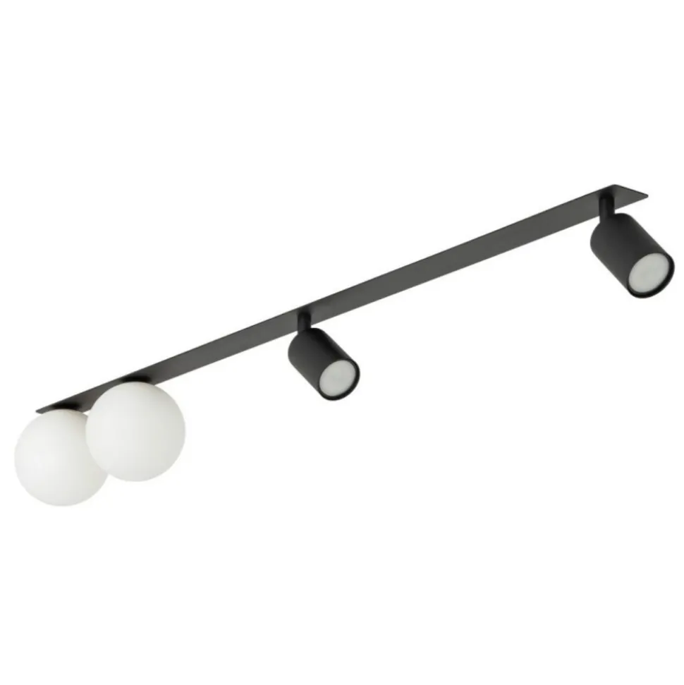 Lampa sufitowa podtynkowa Spot VOX czarna 2xG9 2xGU10