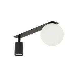 Lampa sufitowa podtynkowa Spot VOX czarna 1xG9 1xGU10
