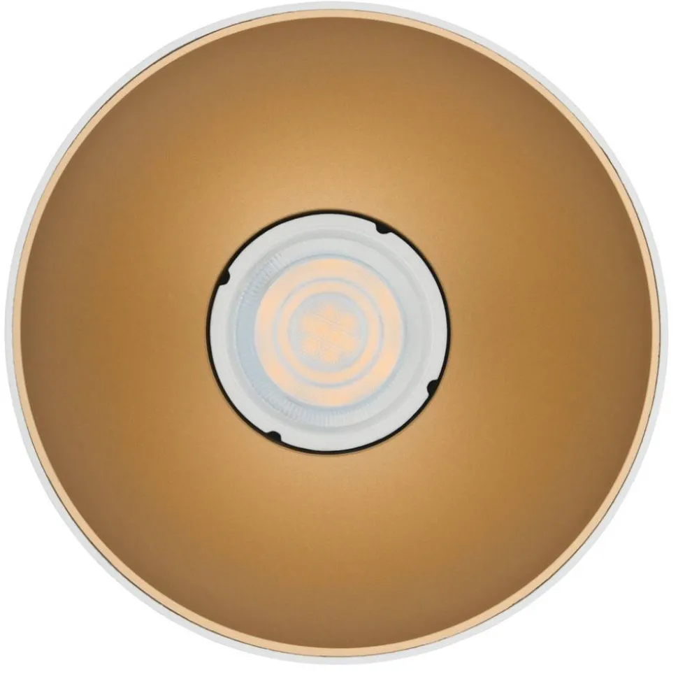 Lampa sufitowa POINT TONE biały/złoty