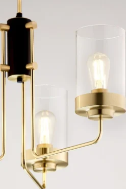 Lampa sufitowa RAMIREZ złota 3xE27