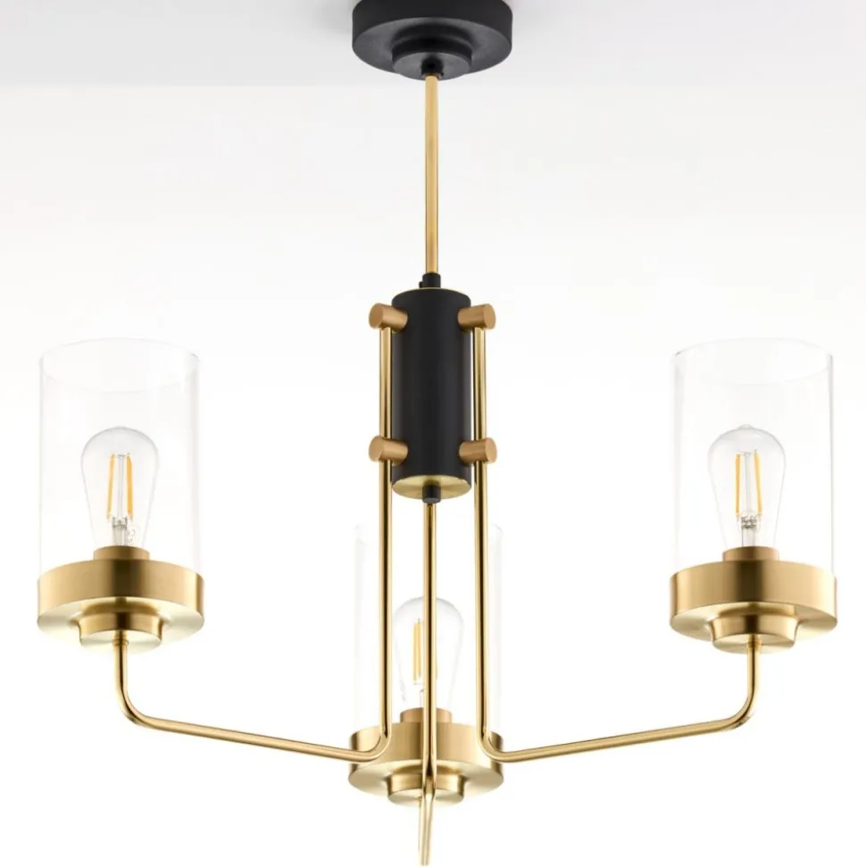 Lampa sufitowa RAMIREZ złota 3xE27