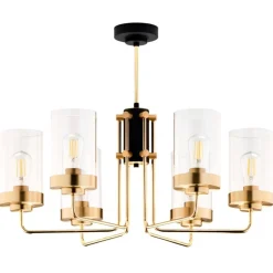 Lampa sufitowa RAMIREZ złota 6xE27