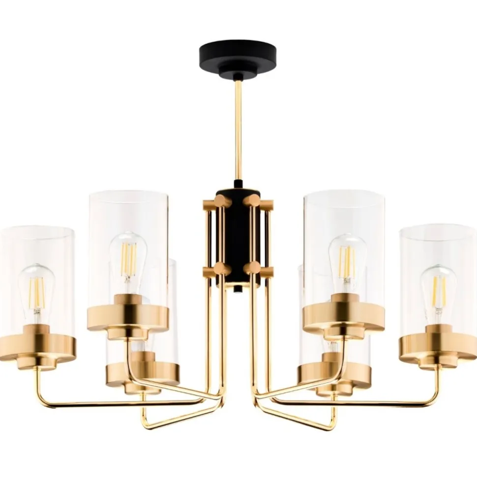 Lampa sufitowa RAMIREZ złota 6xE27