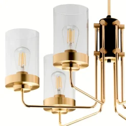 Lampa sufitowa RAMIREZ złota 6xE27