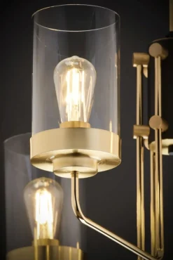 Lampa sufitowa RAMIREZ złota 6xE27