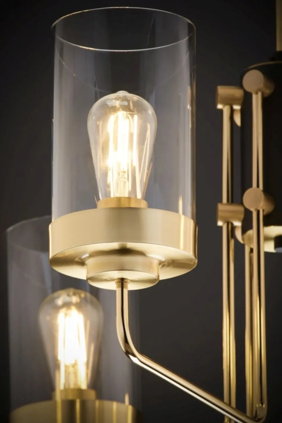 Lampa sufitowa RAMIREZ złota 6xE27