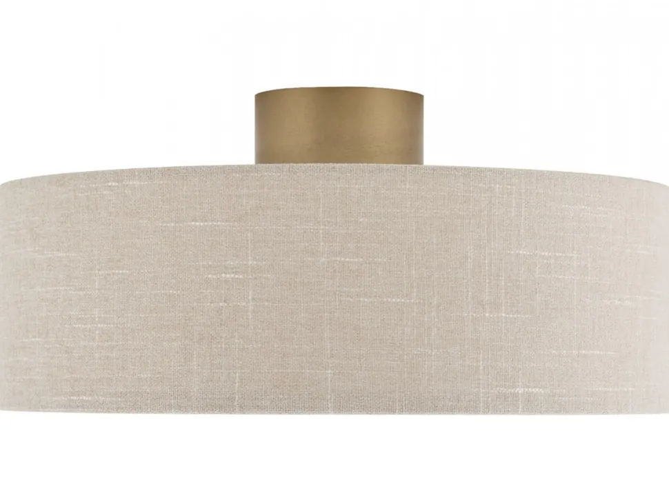 Lampa sufitowa SANTANA M kremowa 1xE27