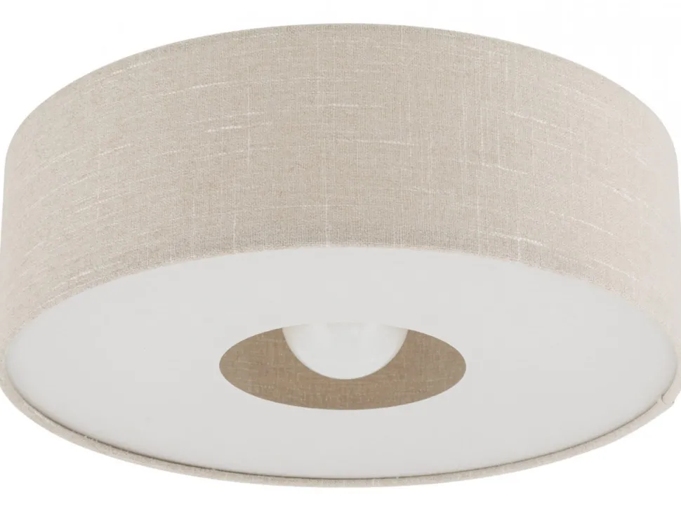 Lampa sufitowa SANTANA M kremowa 1xE27
